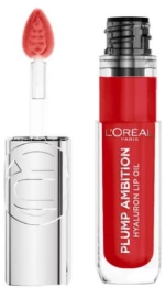 L'oreal Paris Plump Ambition Hyaluron Lip Oil 5ml - 380 Rouge In Love