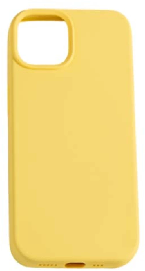 XO K10B iPhone15 Plus 6.7" Θήκη Κινητού Σιλικόνης Κίτρινο