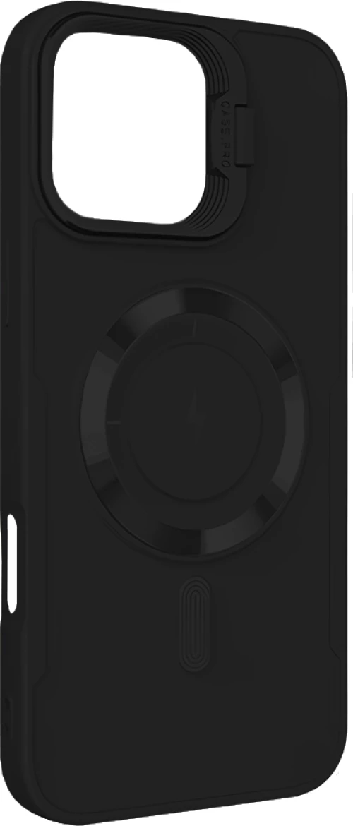 ObaStyle Creative Camera Stand Case για Apple iPhone 16 Pro - Μαύρο