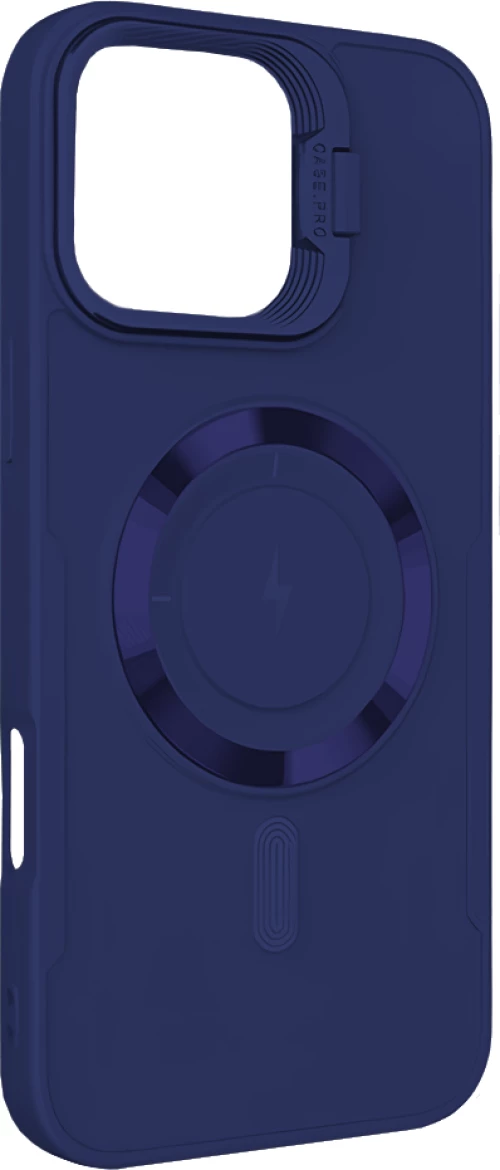 ObaStyle Creative Camera Stand Case για Apple iPhone 16 Plus - Σκούρο Μπλε