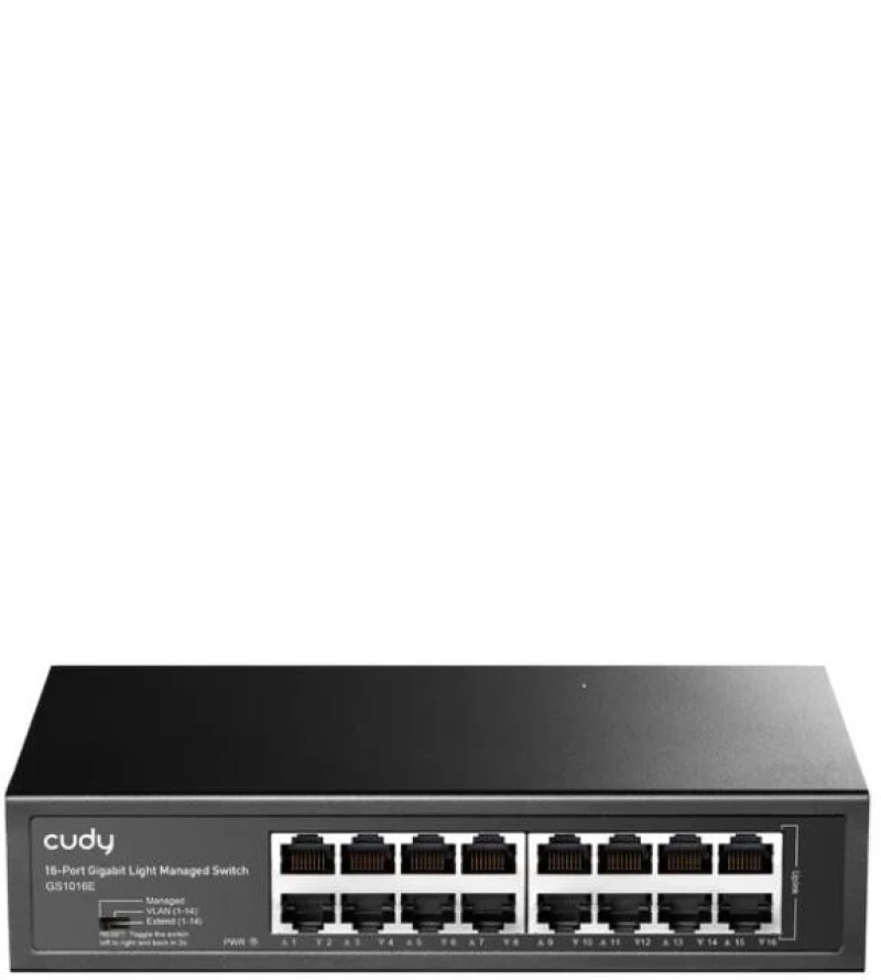 Gigabit 16 port Managed switch Metal Cudy GS1016E