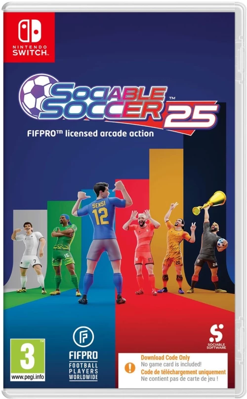 NSW Sociable Soccer 25 ( Code in A Box)
