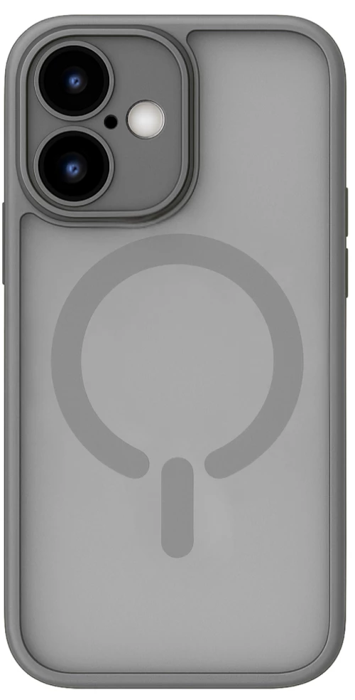 ObaStyle Semiclear Ματ Θήκη MagSafe για iPhone 16 - Γκρι