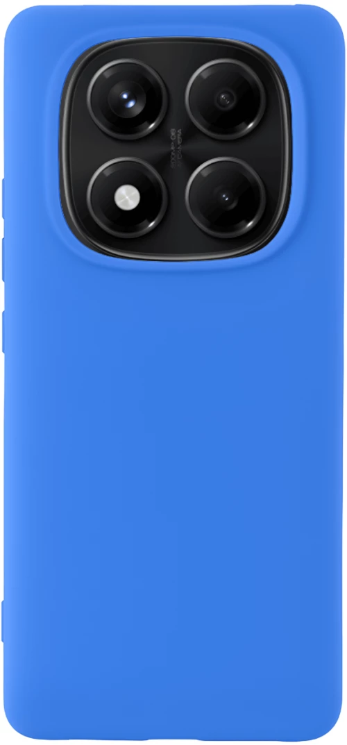 Θήκη σιλικόνης TPU Ultra Slim 0.3mm soft mat για Xiaomi Redmi Note 14 Pro 5G - Μπλε