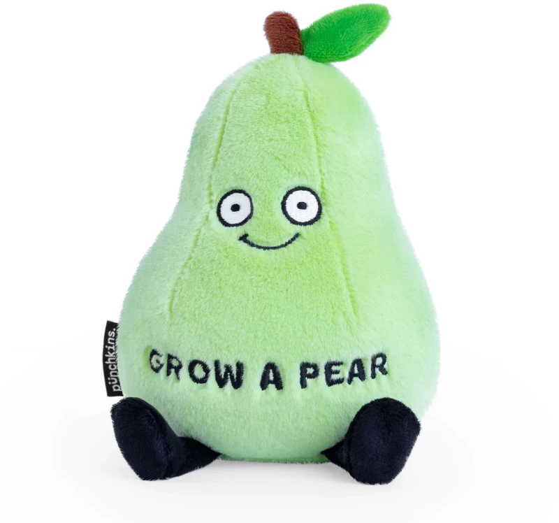 Punchkins Plush Ατρόμητο Λούτρινο Αχλάδι – "Grow a Pear"