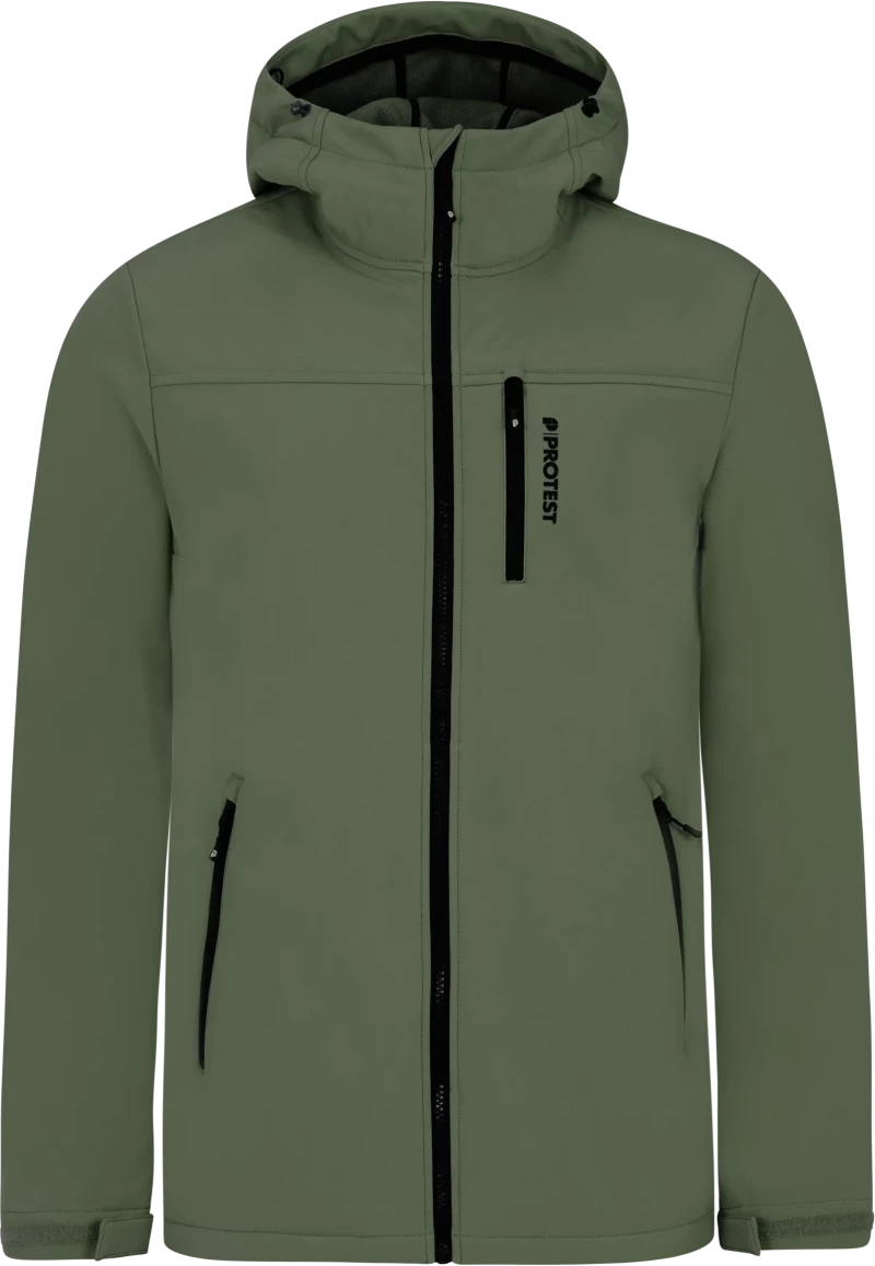 Protest PRTKAGU OUTDOOR SOFTSHELL JACKET 6727900-855 PROTEST ΠΡΑΣΙΝΟ