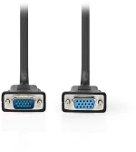 NEDIS Καλώδιο VGA αρσ. - VGA θηλ., 5.00m σε μαύρο χρώμα CCGL59100BK50