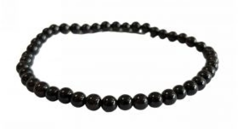 Kostibas 1550-822M45, Βραχιόλι Ανδρικό, Ημιπολύτιμοι λίθοι, Μαύρο