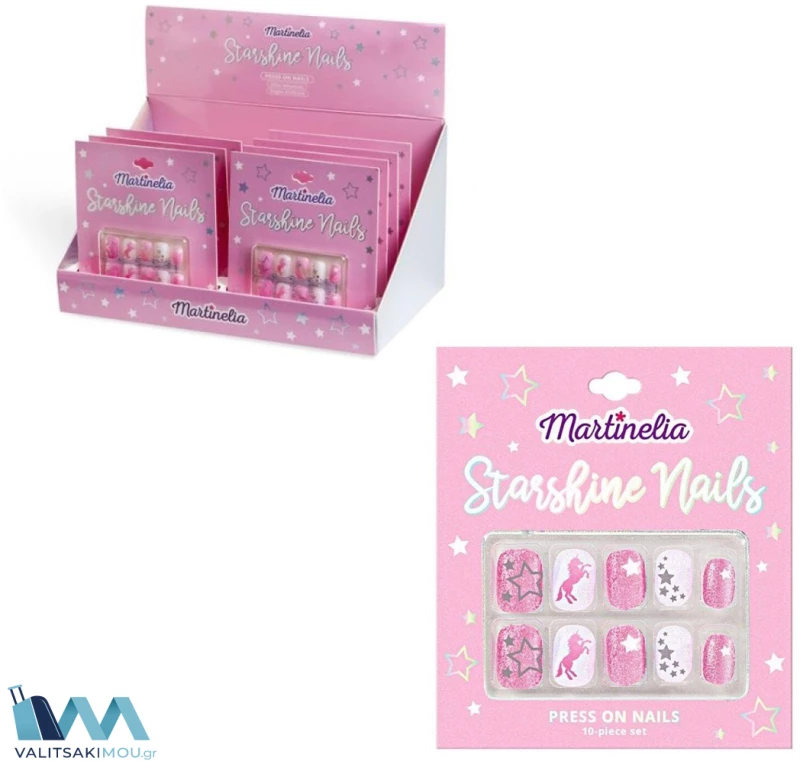 Martinelia 61036 Q, Starshine Unicorn Press on Nails, Ψεύτικα Νύχια Παιδικά