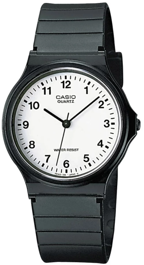 Casio MQ-24-7BLLEG, Καουτσούκ, Μαύρο