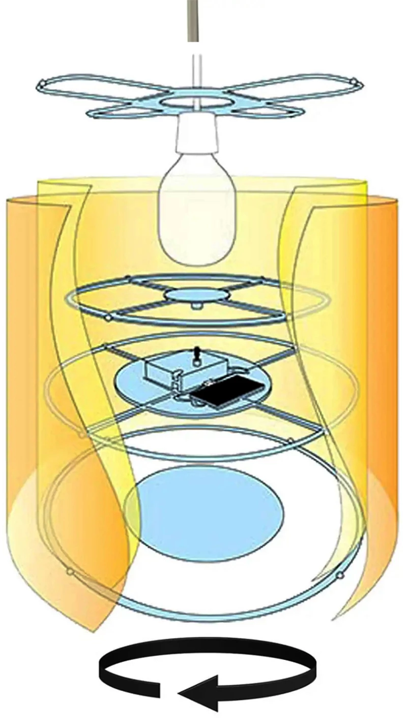 Zanimo Rotating Pendant Lamp