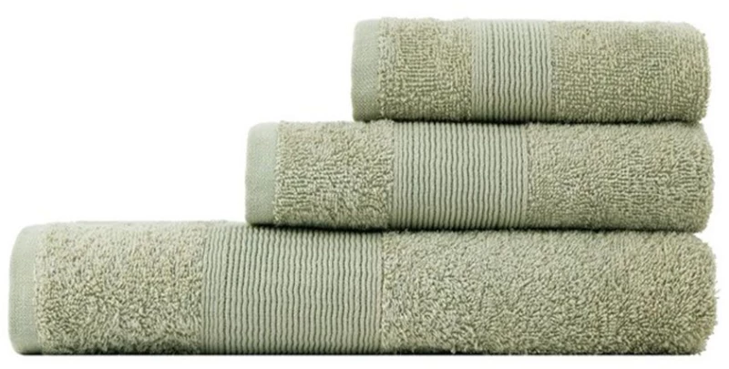 Πετσέτα Oasis Olive Green Nima Χεριών 30x50cm 100% Βαμβάκι