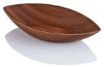 Πιατέλα Γόνδολα 10224 41,5x20,5x7cm Brown Evelin Πολυστερίνη