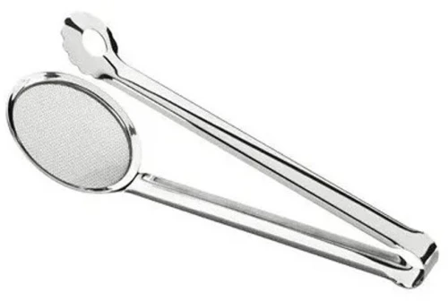 Λαβίδα με Σίτα Fry Grandchef 428444 30,5cm Inox Tescoma Ανοξείδωτο Ατσάλι