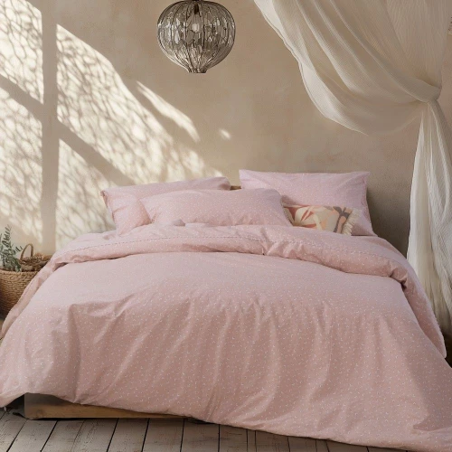 Σεντόνια Sissy (Σετ 4τμχ) Rose Nef-Nef Homeware Διπλό 200x270cm 100% Βαμβάκι
