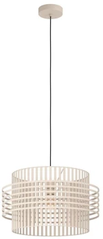 Φωτιστικό Οροφής Κρεμαστό Oltamar 390145 Ε27 48x150cm Sand Eglo