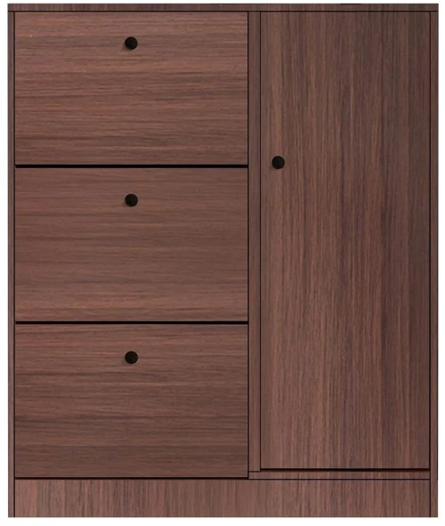 Παπουτσοθήκη Ε834,1 100x24x112cm Walnut