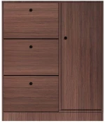 Παπουτσοθήκη Ε834,1 100x24x112cm Walnut