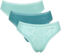 ΓΥΝΑΙΚΕΙΟ ΒΑΜΒΑΚΕΡΟ SLIP TAI ΠΑΚΕΤΟ 3 ΤΕΜ 325 SLOGGI GO CRUSH HIGH LEG 10219672-V007/I7 - VERAMAN COMBO