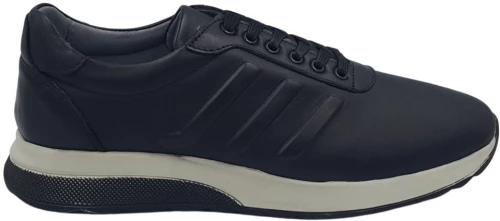 Ανδρικά Δερμάτινα Sneakers – NK1116 – Μαύρο