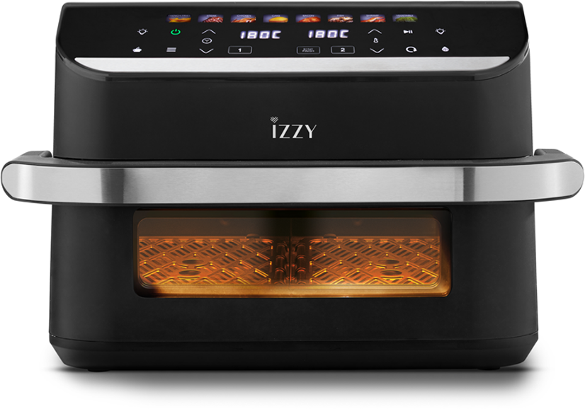 Izzy IZ-8260 Digital Dual XXXL Φριτέζα Αέρος 11lt