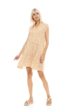 Γυναικείο Beachdress Pink Label -  Φόρεμα - Εμπριμέ - Regular Fit - Viscose - SUNSET