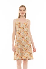 Γυναικείο Νυχτικό Pink Label - Mini - Floral Print - Τιράντα