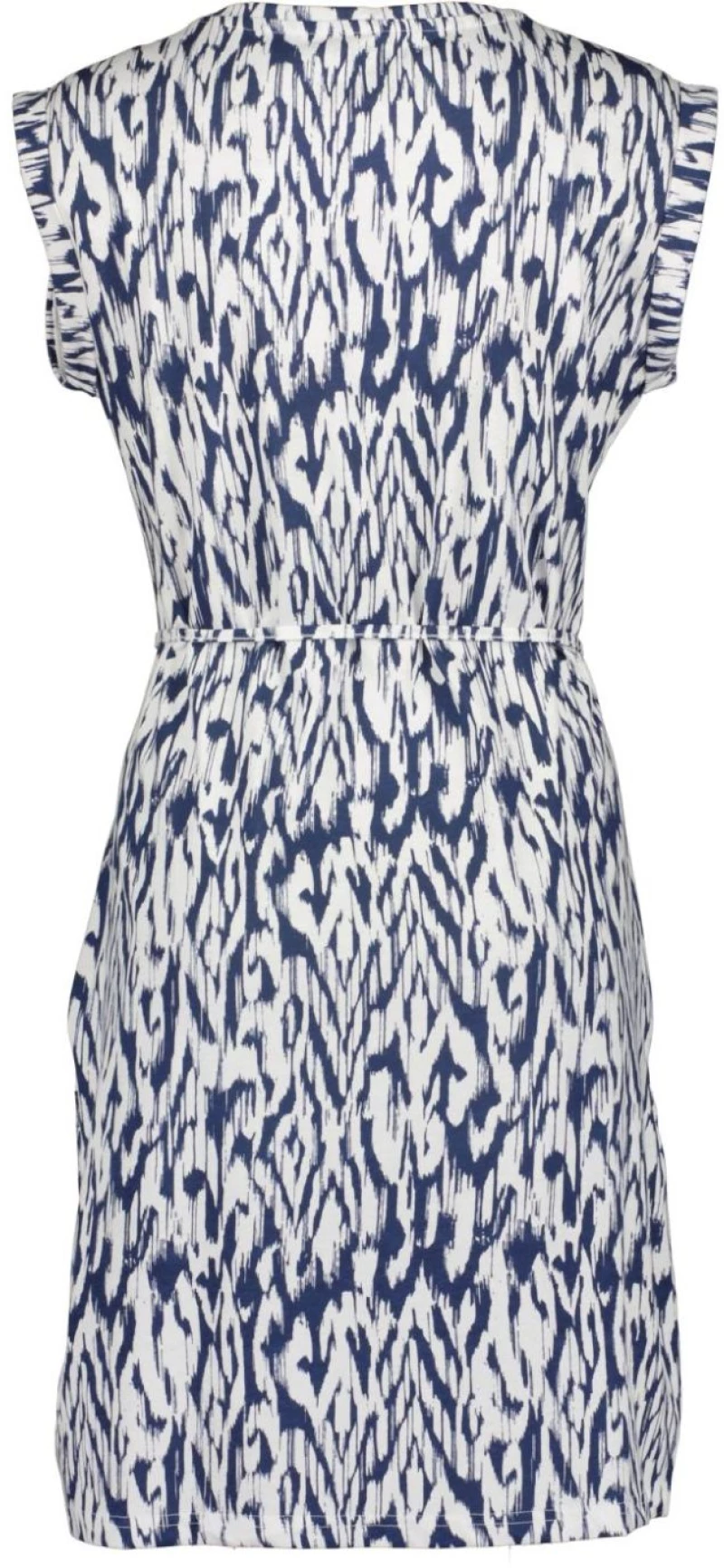 BLUE SEVEN Γυναικείο μπλέ animal print φόρεμα 151186-575