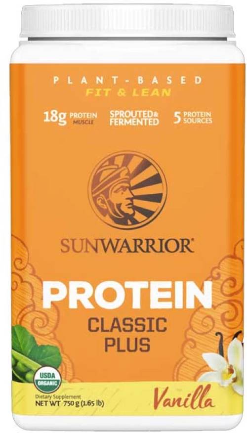 Classic Plus Protein 750g Plant Based - SunWarrior - Vanilla (Βανίλια)