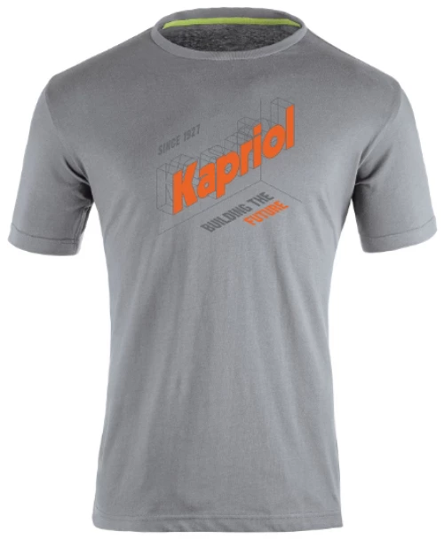 ΜΠΛΟΥΖΑ T-SHIRT ENJOY ΓΚΡΙ M