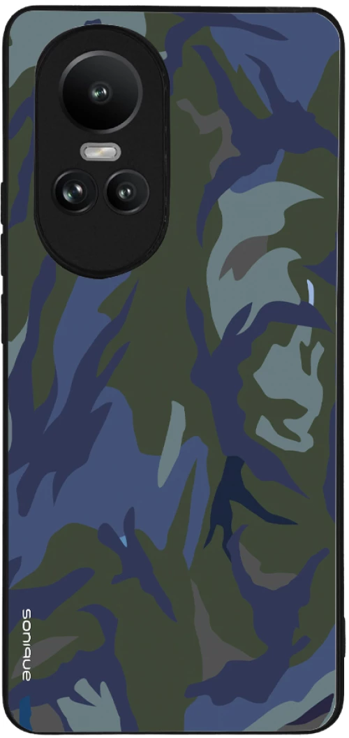 Θήκη Sonique Camouflage Army Series για Oppo Reno10 5G Μπλε 01