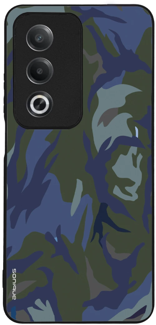 Θήκη Sonique Camouflage Army Series για Oppo A80 5G Μπλε 01