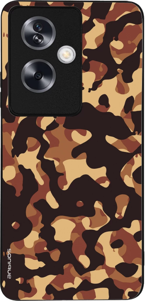 Θήκη Sonique Camouflage Army Series για Oppo A79 5G Καφέ 01
