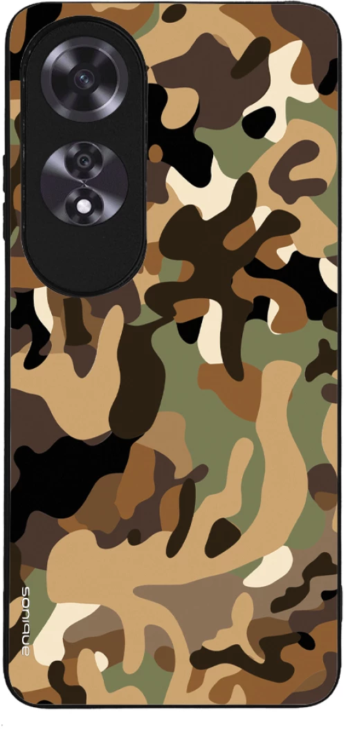 Θήκη Sonique Camouflage Army Series για Oppo A60 Καφέ