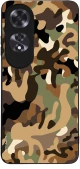 Θήκη Sonique Camouflage Army Series για Oppo A60 Καφέ
