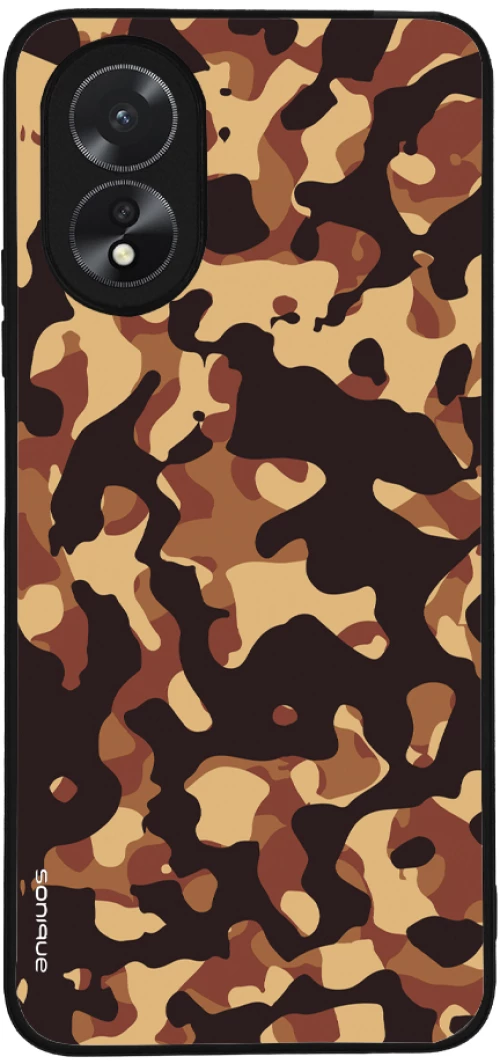 Θήκη Sonique Camouflage Army Series για Oppo A38 Καφέ 01
