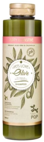 PQP Φυσικό Σαμπουάν Σκύλου Puppy Olive & Sensitive 500ml