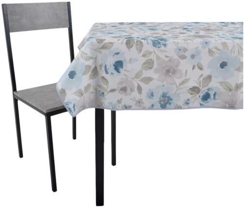 ΤΡΑΠΕΖΟΜΑΝΤΗΛΟ ΑΛΕΚΙΑΣΤΟ 140x180εκ. ΛΟΥΛΟΥΔΙΑ ΣΕ ΑΠΟΧΡΩΣΕΙΣ ΣΙΕΛ ΚΑΙ ΓΚΡΙ ANKOR