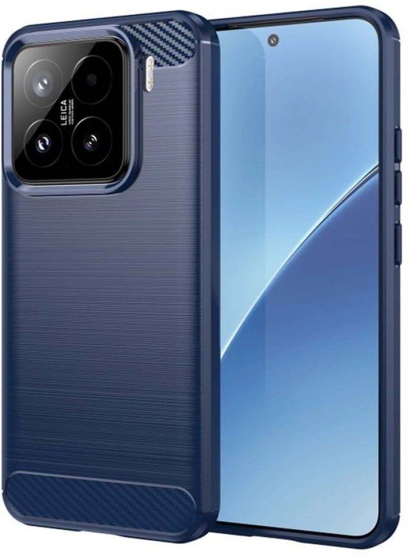 Techsuit® Carbon Θήκη για Xiaomi 15- Blue
