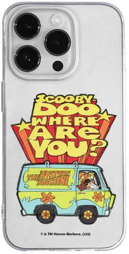 Ert Group® Θήκη Σιλικόνης "Scooby Doo" για iPhone 13 Pro-Clear