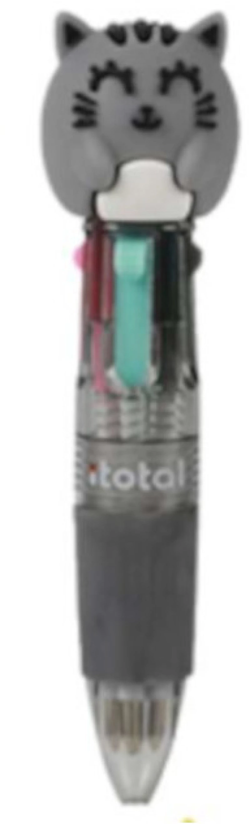 Στυλό Mini I-Total 4 Colours XL1265D Grey Cat