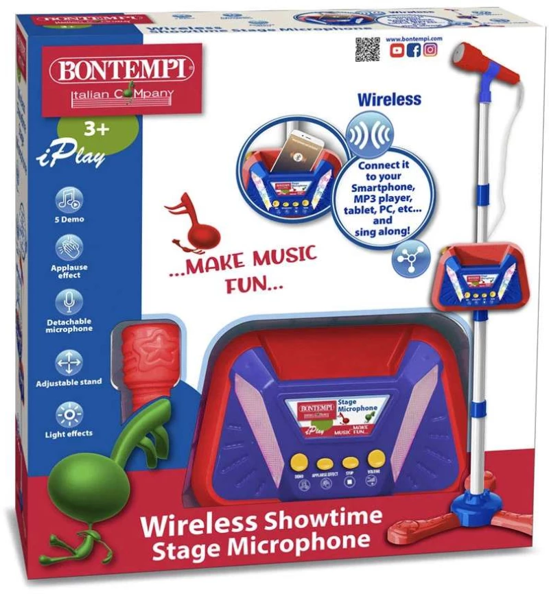 Bontempi Μικρόφωνο Σκηνής Wireless 40 4820