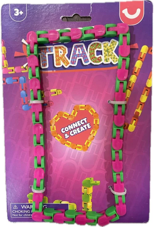 Fidget Αλυσίδα μεγάλη Πράσινο/Φούξια 56cm