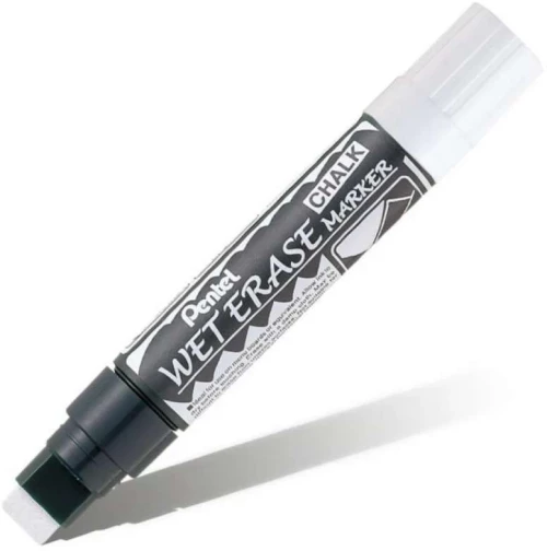 Pentel Μαρκαδόρος Υγρής Κιμωλίας Wet Eraser Jumbo White