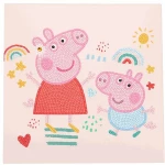 Diamond Dotz Ψηφιδωτό Peppa Ping 28x28cm σε Κουτί