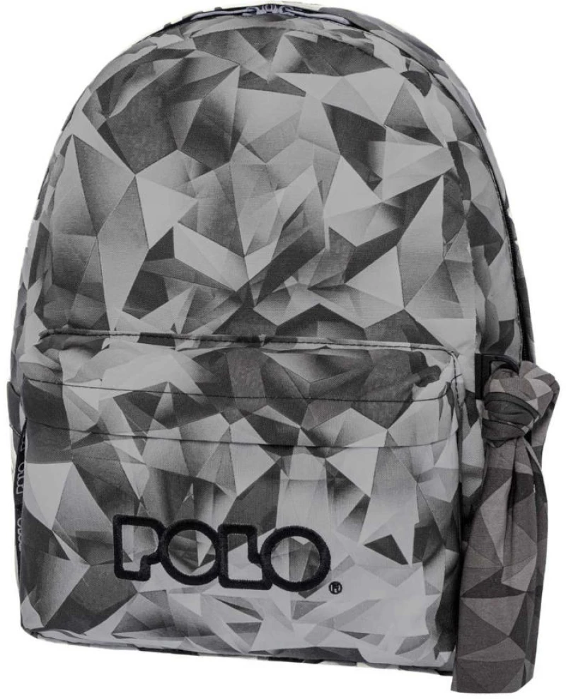 Σακίδιο Πλάτης Polo Original (2025 ) Scarf Shapes Black/Grey 901102_8336