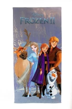 Πετσέτα Θαλάσσης Frozen 89 Lilac 70x140 Quick Dry Disney Dimcol