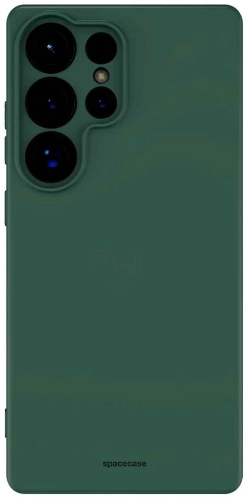 Θήκη Samsung Galaxy S25 Ultra Spacecase Silicone Case Σιλικόνης - Dark Green (5905719114893)
