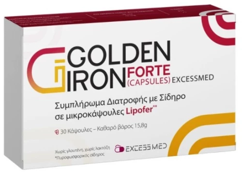 Excess Med Golden Iron Forte 30 Caps