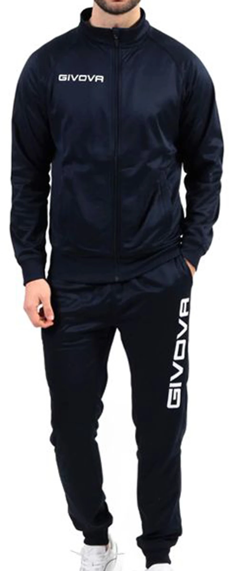 GIVOVA GIVOVA CUBA TRKCSUIT POLARFLEECE NAV TR034-0004